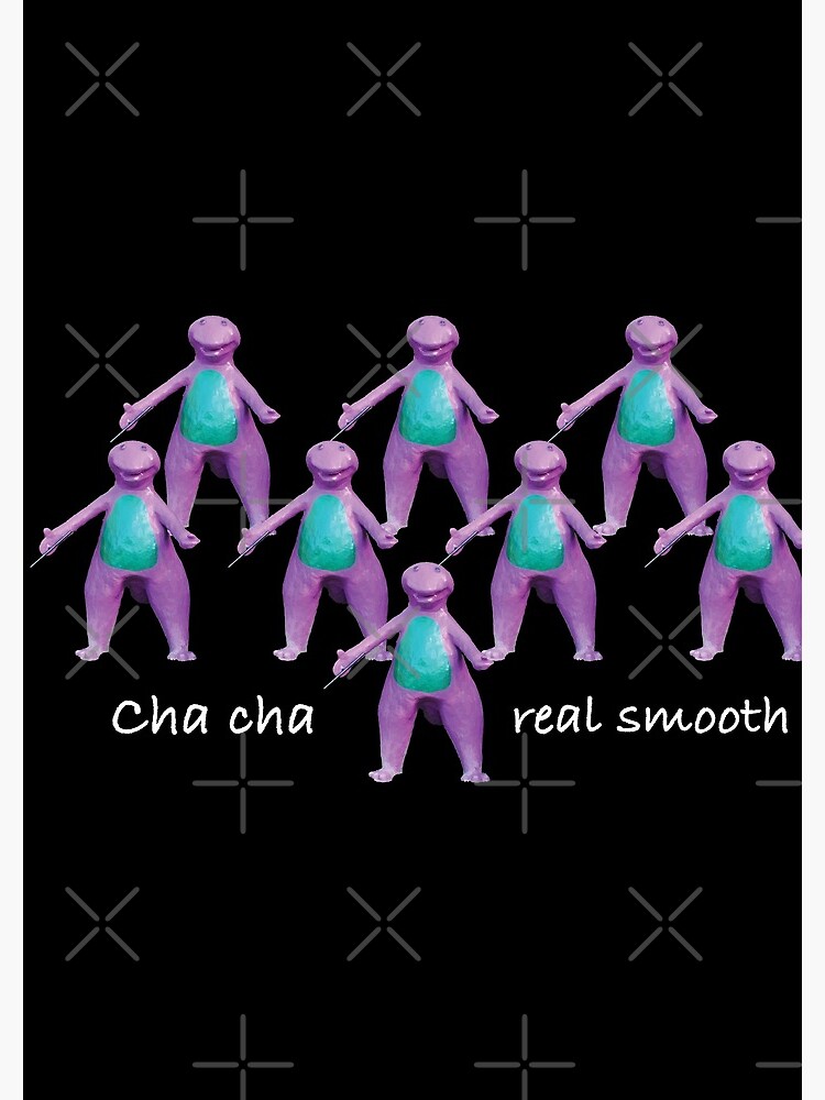 Cha Cha Real Smooth Slide Meme Spiral Notebook