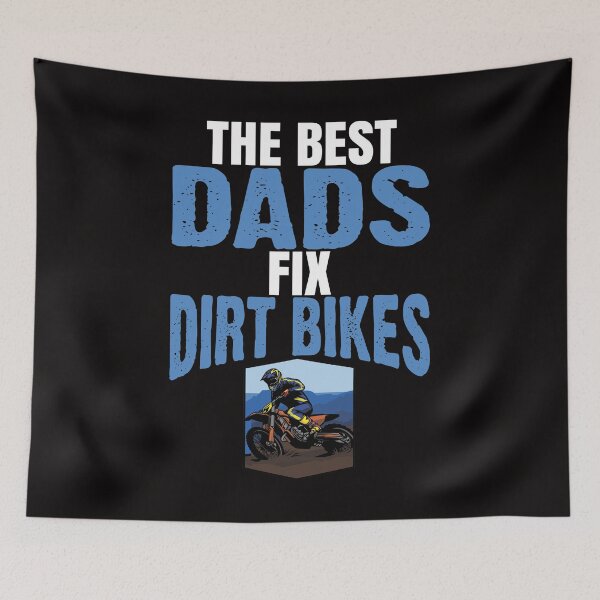 Item preview, Mens The Best Dads Fix Dirt Bikes Cool Dad Motocross Fathers Day design designed and sold by shoutoutshirtco.