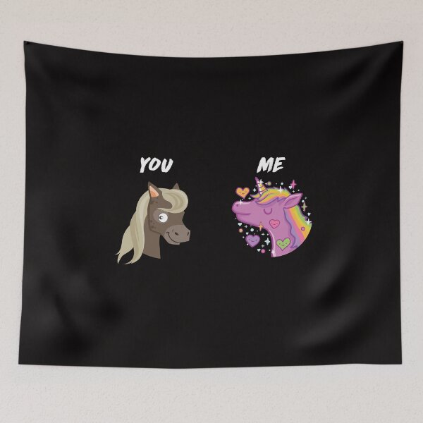 Item preview, You Horse Me Unicorn designs - You Basic I'm Special prints graphic designed and sold by shoutoutshirtco.