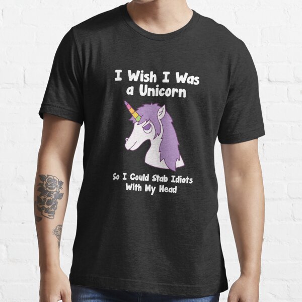 Stabby the Unicorn (GLOW) | Funny, cute & nerdy t-shirts