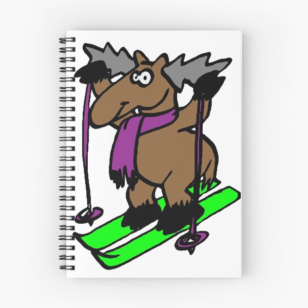 Item preview, Retro Freezies - Skiing Moose designed and sold by tnewton69.