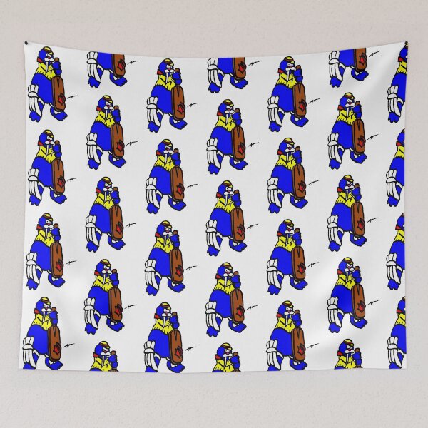 Item preview, Retro Freezies - Cricket Playing Walrus designed and sold by tnewton69.