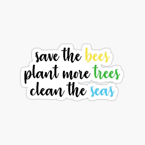 Clean The Seas Stickers Redbubble