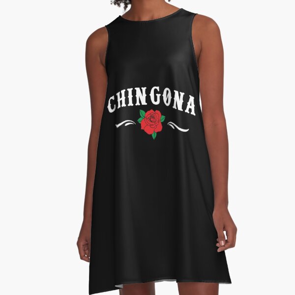 Womens Chingona design | Badass designs for women A-Line Dress