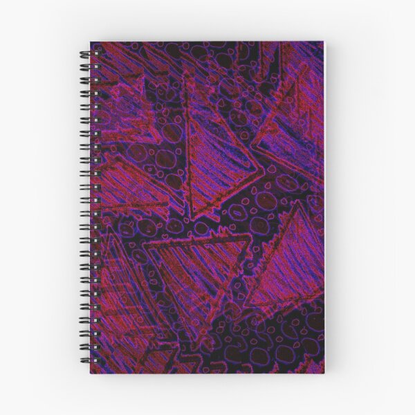 Item preview, Illusion Triangles in Hot Pink (hot pink, black) designed and sold by Ann Kronick.