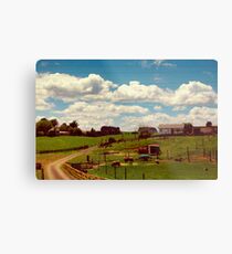 Litte Farm Metal Print