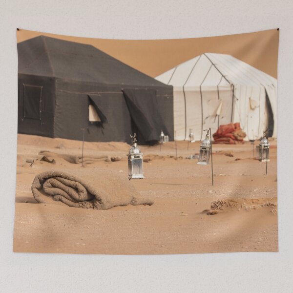 Item preview, Sandstorm Blowing through Camp designed and sold by Marylou Badeaux.