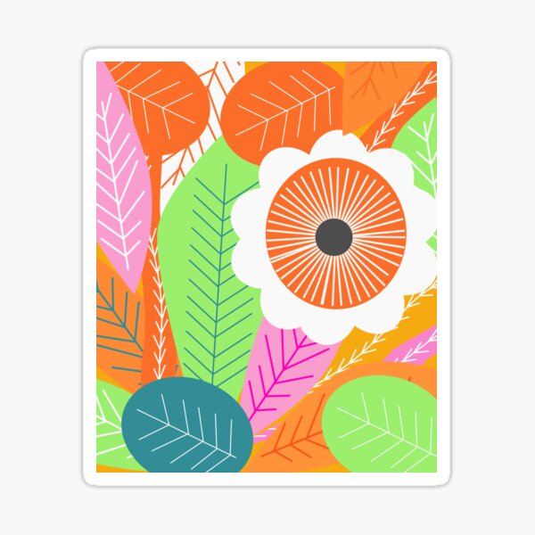 Summer at tropics Sticker