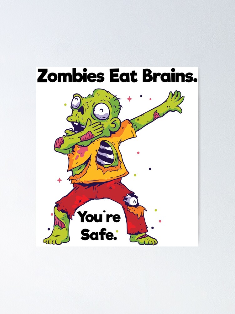 zombie eating brains