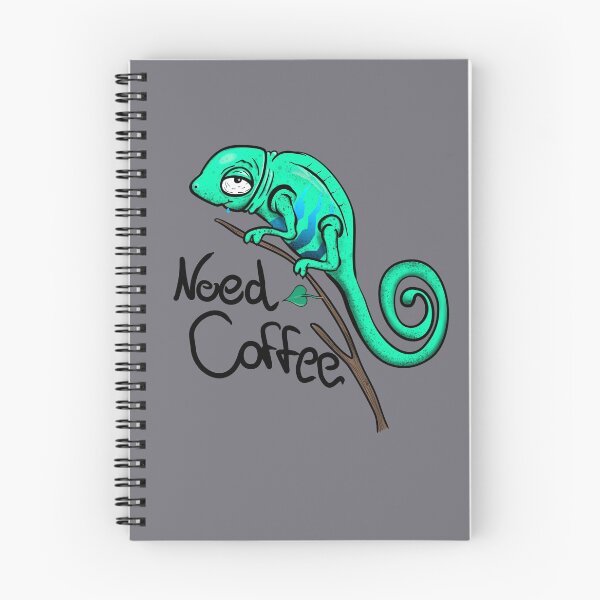 Item preview, Need Coffee Chameleon designed and sold by AK1Shirts.