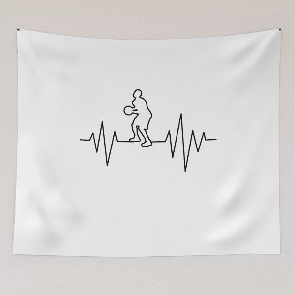 Item preview, Basketball Sports Positions Heart Rate  designed and sold by SilentEcho.