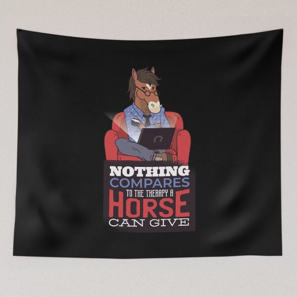 Item preview, Therapy Horse - Happy Pony Riding Animal designed and sold by PrintPress.