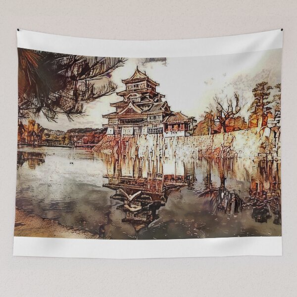 Item preview, Scroll of the Japanese Castle designed and sold by Alyxandre.