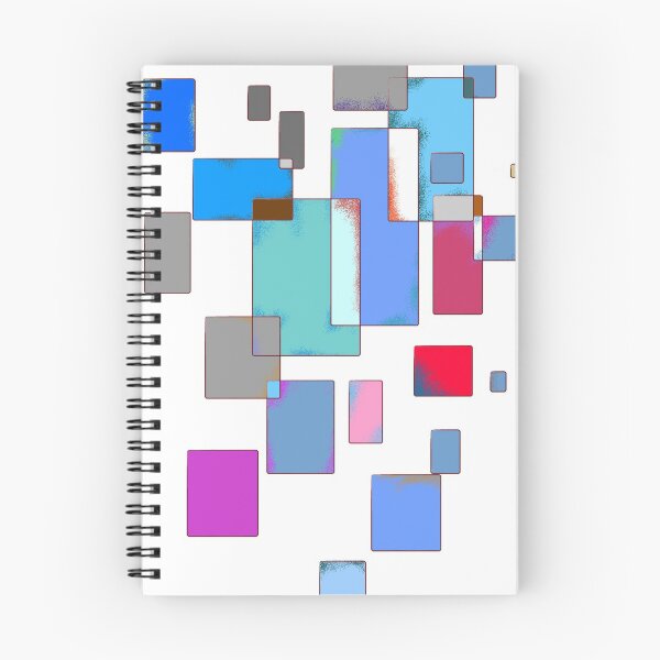 Item preview, Colorful squares - Abstract color mix designed and sold by alohaloho.