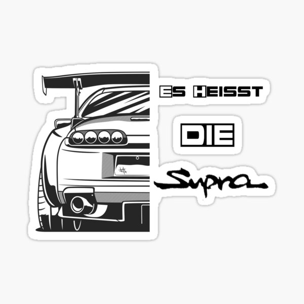 DIE Supra Sticker