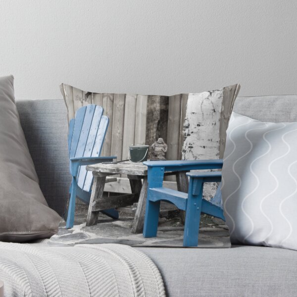 Item preview, Blue Seating For Two designed and sold by Sandra Foster.