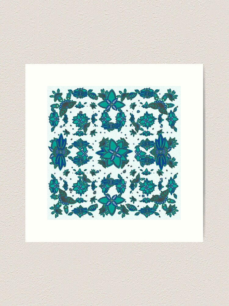 Alternate view of Folk Art revival Art Print