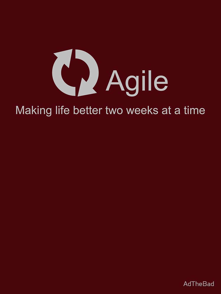 Thumbnail 7 of 7, Essential T-Shirt, Agile Making Life Better designed and sold by AdTheBad.