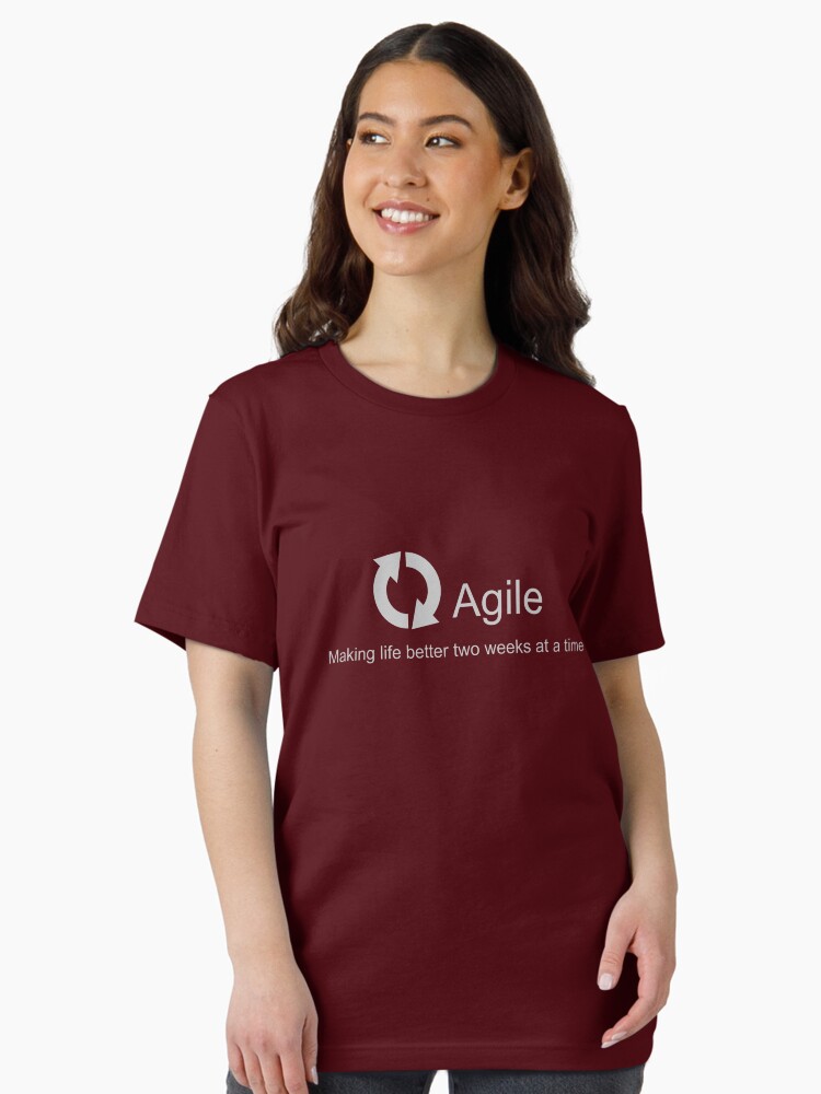 Thumbnail 1 of 7, Essential T-Shirt, Agile Making Life Better designed and sold by AdTheBad.