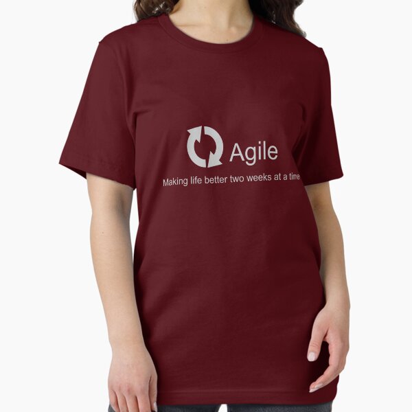 Aperçu de l'œuvre Agile pour une vie meilleure créée et vendue par AdTheBad.