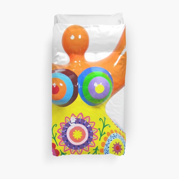 Orange Nana Biriney - tribute to Niki de Saint Phalle Bettbezug