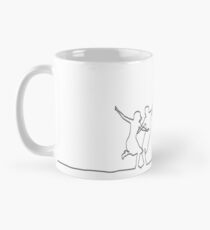 La La Land inspirierte Strichzeichnungen Tasse (Standard)
