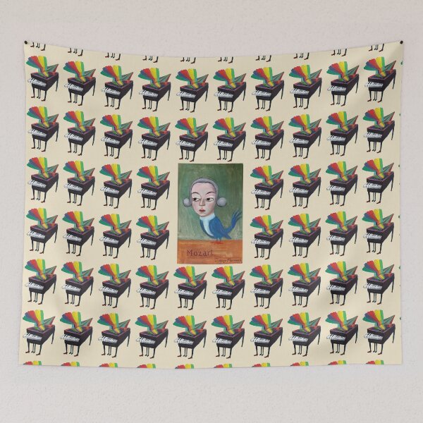 Item preview, Mozart and pianos designed and sold by Diego Manuel Rodriguez.