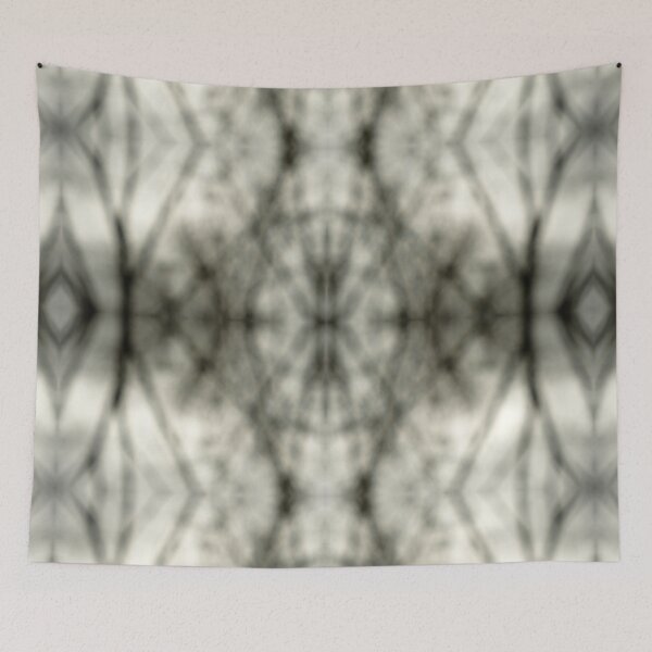 Item preview, Abstract Branch Mood- Black & White Tie Dye - Natural Neutral designed and sold by TurningMoss.