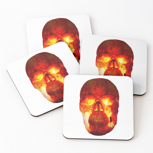 Item preview, Hot Headed Skull On Transparent Background designed and sold by Terri Waters Photography & Design.