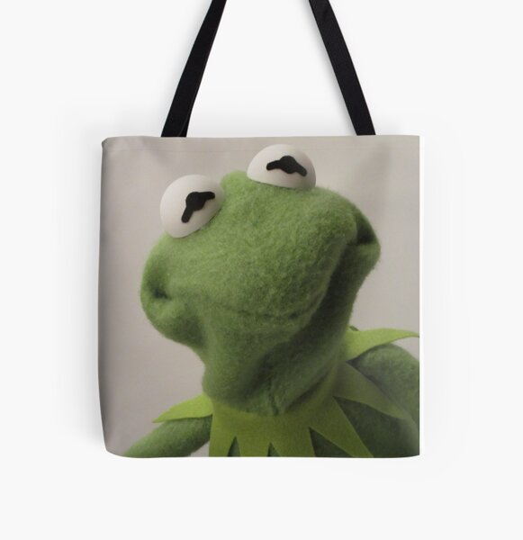 Talking Heads Kermit Parody Tote Bag