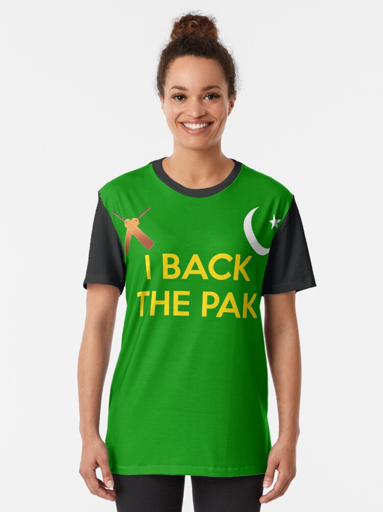 Download "Pakistan I Back The PAK 2019 Cricket World Cup Jersey T ...