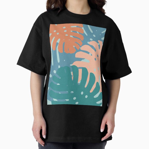 Vista previa del artículo con la obra «Hojas de monstera», diseñado y vendido por illidesign.