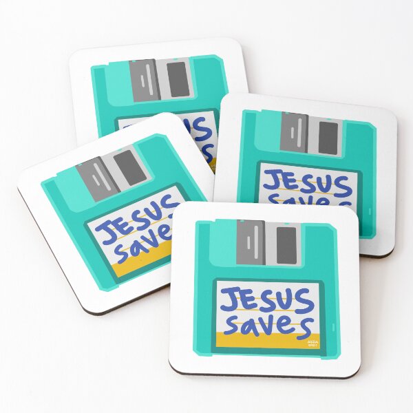 Item preview, JESUS SAVES Sticker designed and sold by aydapadi.