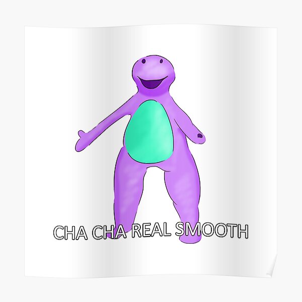 Barney Meme Posters Redbubble - ugly barney roblox