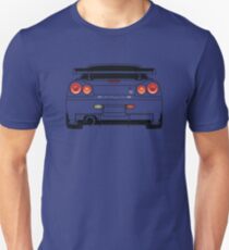 Nissan GTR R34 Black Unisex T-Shirt