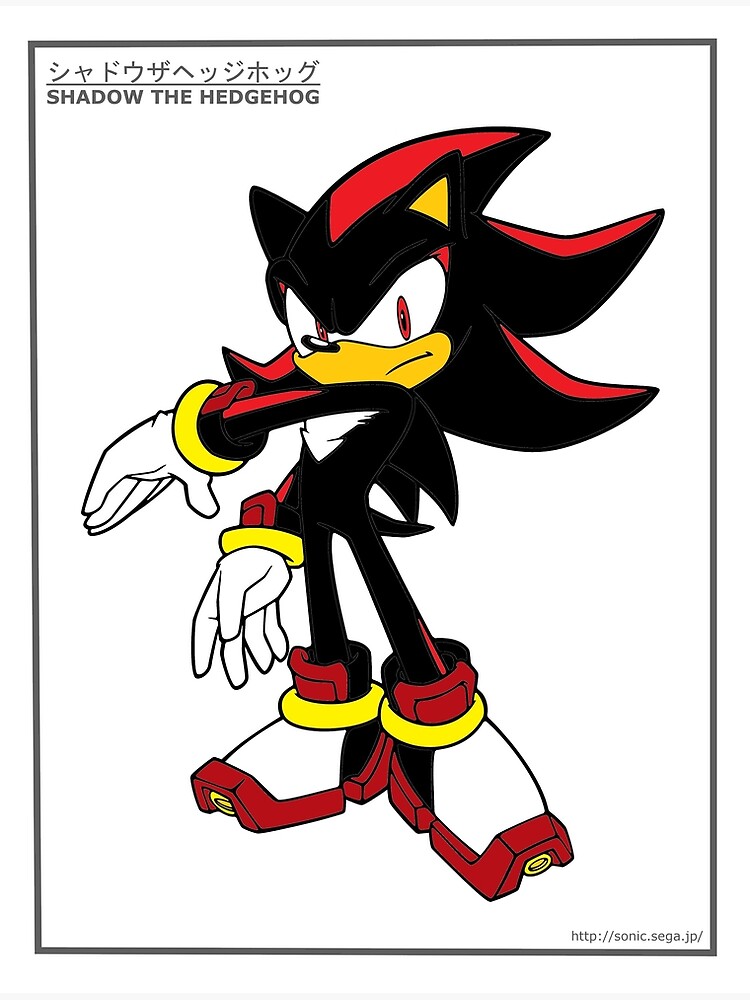 How To Draw Shadow, Sonic The Hedgehog