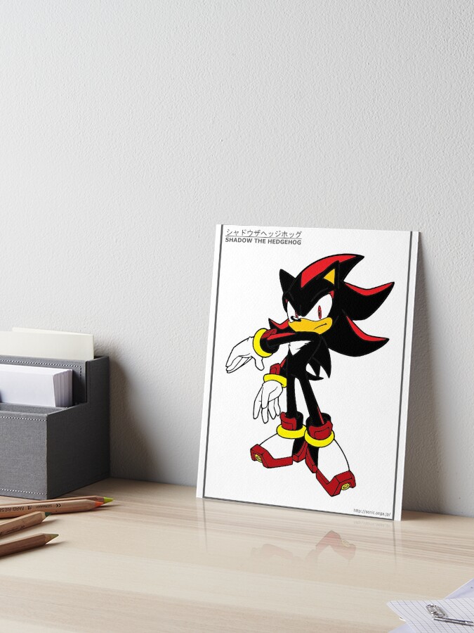 Shadow The Hedgehog | Art Board Print