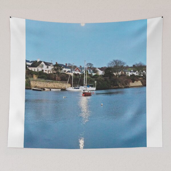 Item preview, Moonrise in Mylor Bridge designed and sold by Terri Waters Photography & Design.