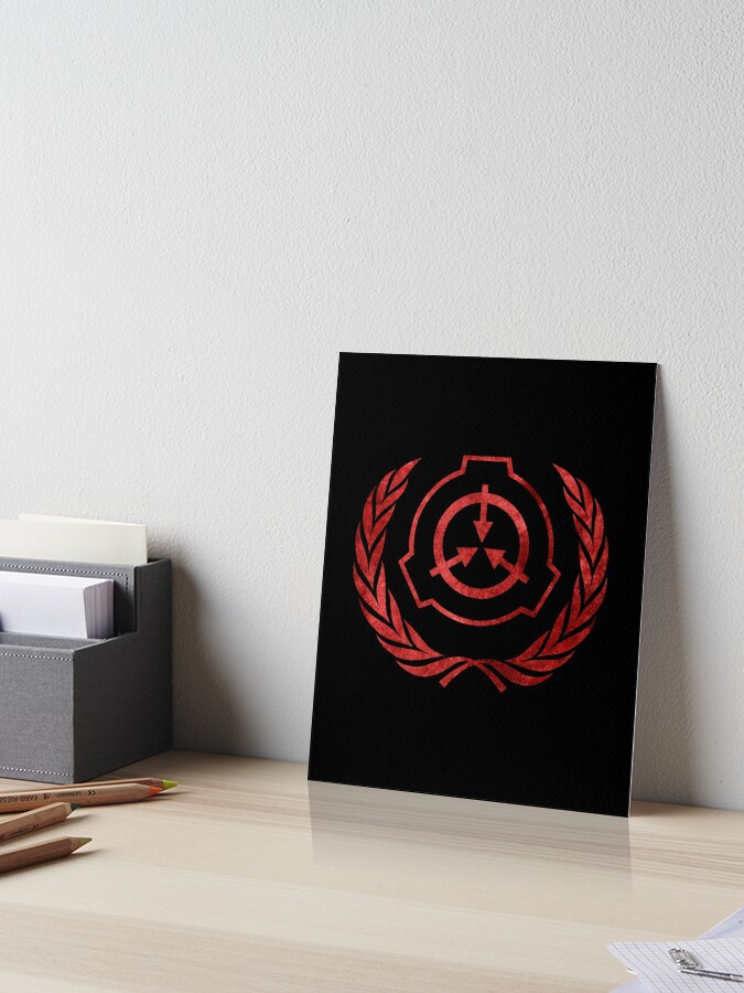 SCP Foundattion Red Crest Logo Symbol | Sticker