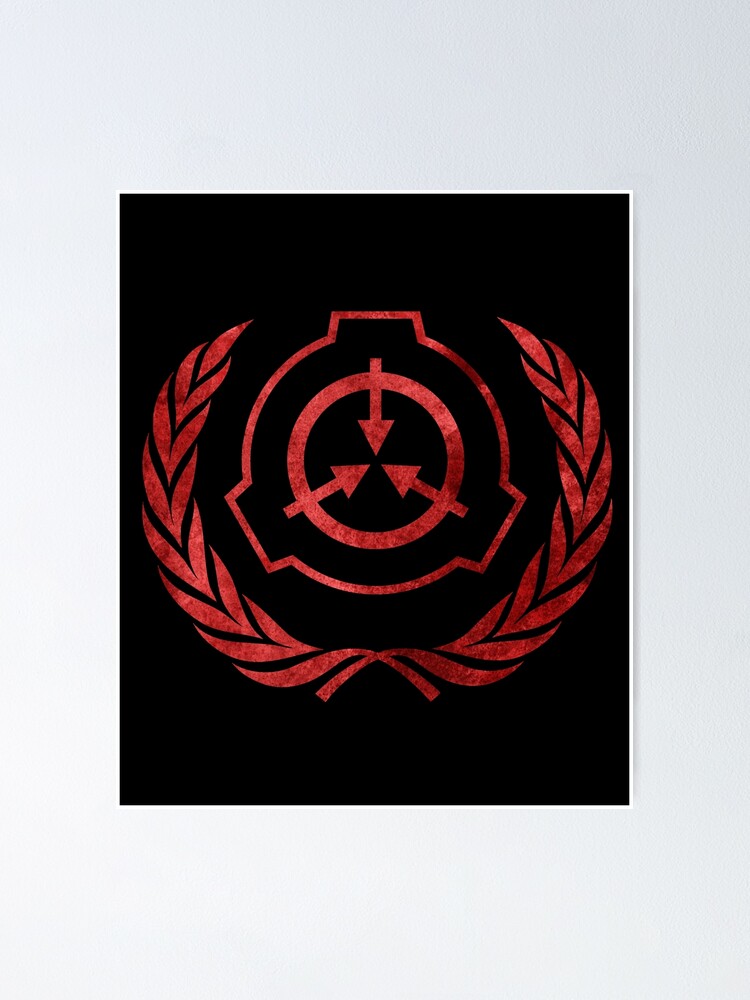 SCP Foundattion Red Crest Logo Symbol | Sticker