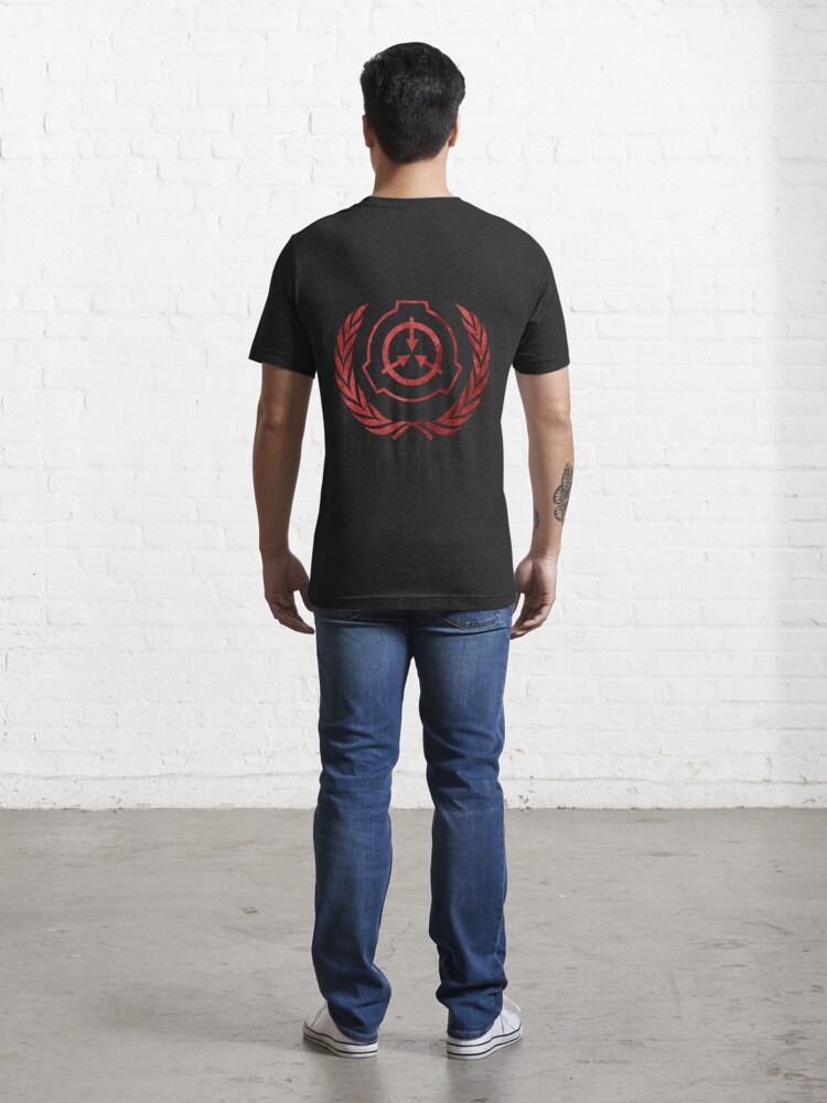 SCP Foundattion Red Crest Logo Symbol T-shirt by Rebellion-10