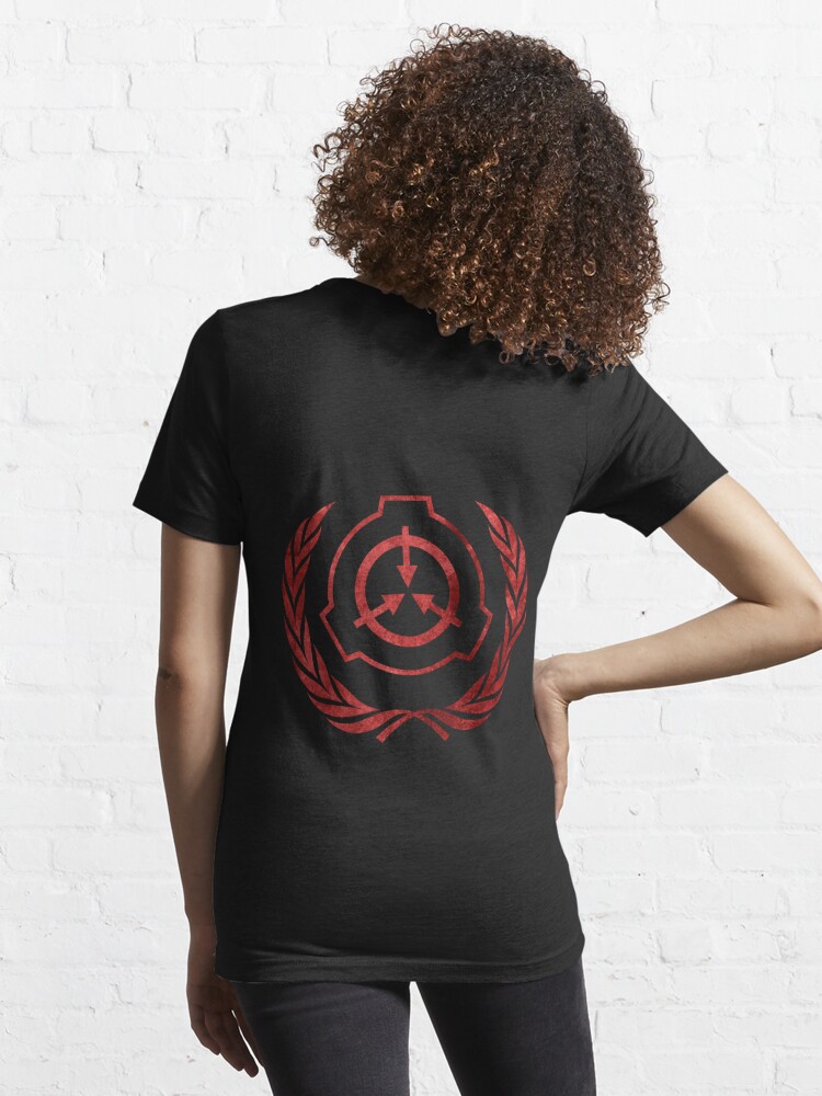 SCP Foundattion Red Crest Logo Symbol T-shirt by Rebellion-10