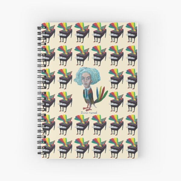 Item preview,  Beethoven bird and pianos 3 designed and sold by Diego Manuel Rodriguez.