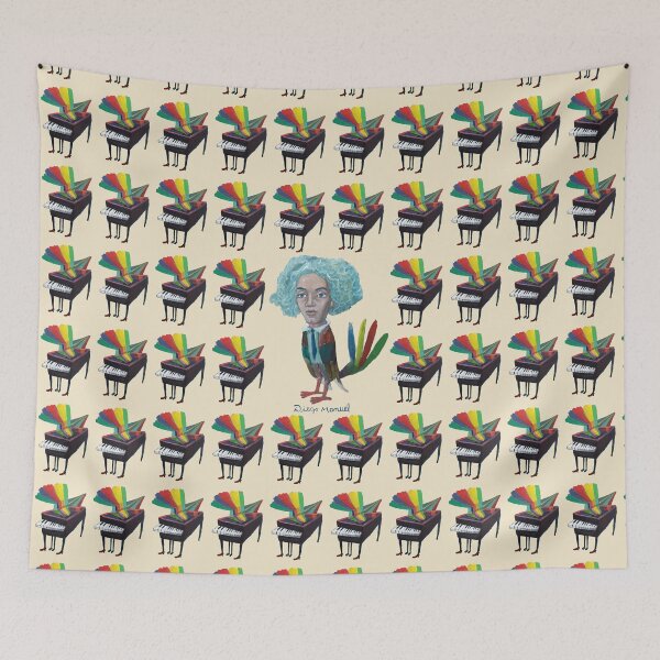 Item preview,  Beethoven bird and pianos 3 designed and sold by Diego Manuel Rodriguez.