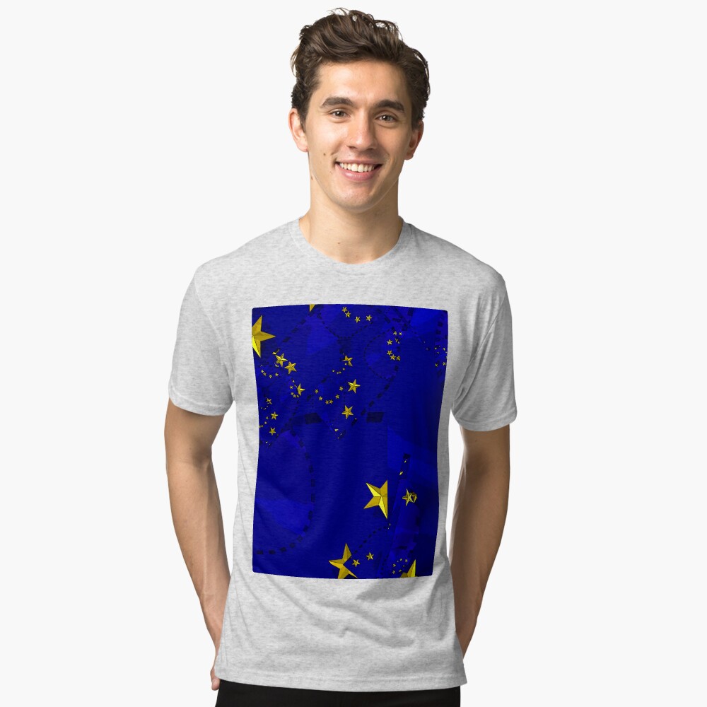 Item preview, Tri-blend T-Shirt designed and sold by bywhacky.