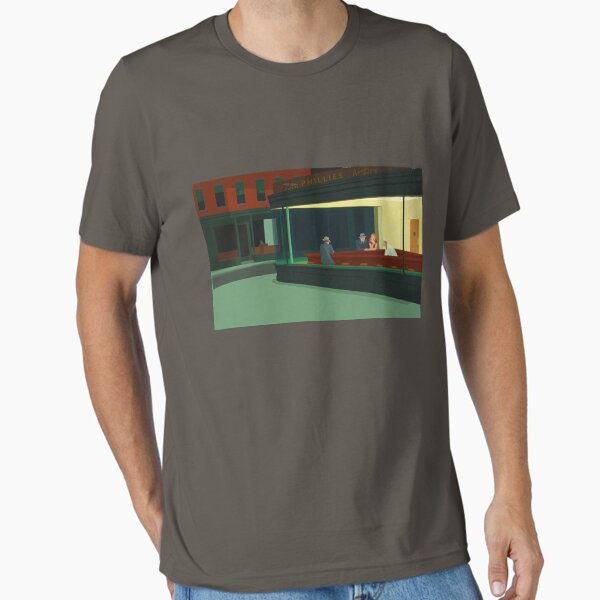 Item preview, Edward Hopper's Nighthawks Painting designed and sold by wearmishmash.