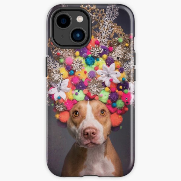 Pit Bull Flower Power, Frida iPhone Tough Case