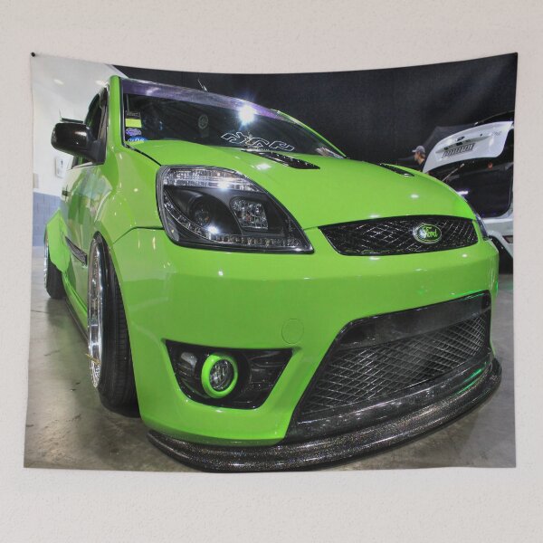 Item preview, Slammed Green Fiesta designed and sold by Vicki Spindler (VHS Photography).