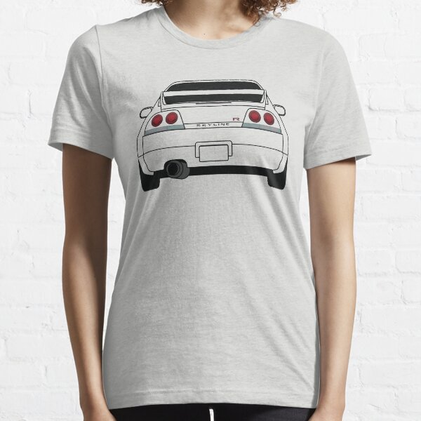 Nissan GTR R33 Black Essential T-Shirt