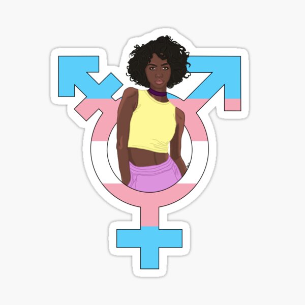 Transwoman Pride Sticker